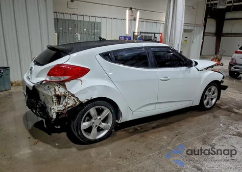 2014 Hyundai Veloster z USA, uszkodzony, nr VIN KMHTC6AD9EU196010